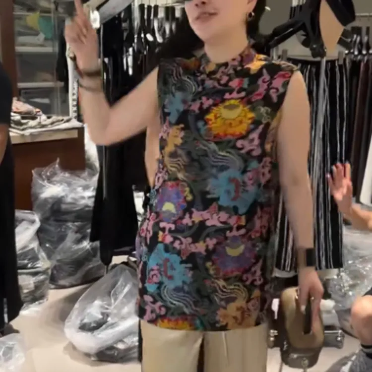 JING新中式国风洋气上衣