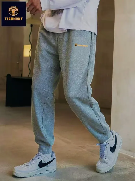 Tiannade秋冬奥粒绒加厚加绒户外新款防风男士加绒裤7344