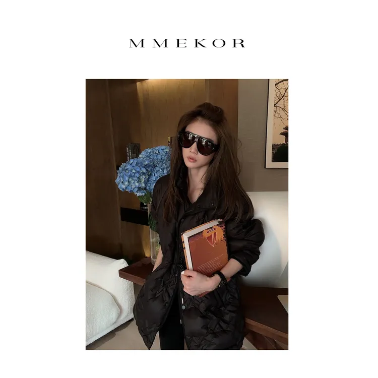 MMEKOR“黑金先锋”羽绒服 2025新款秋款摩登街头时髦上衣 30625