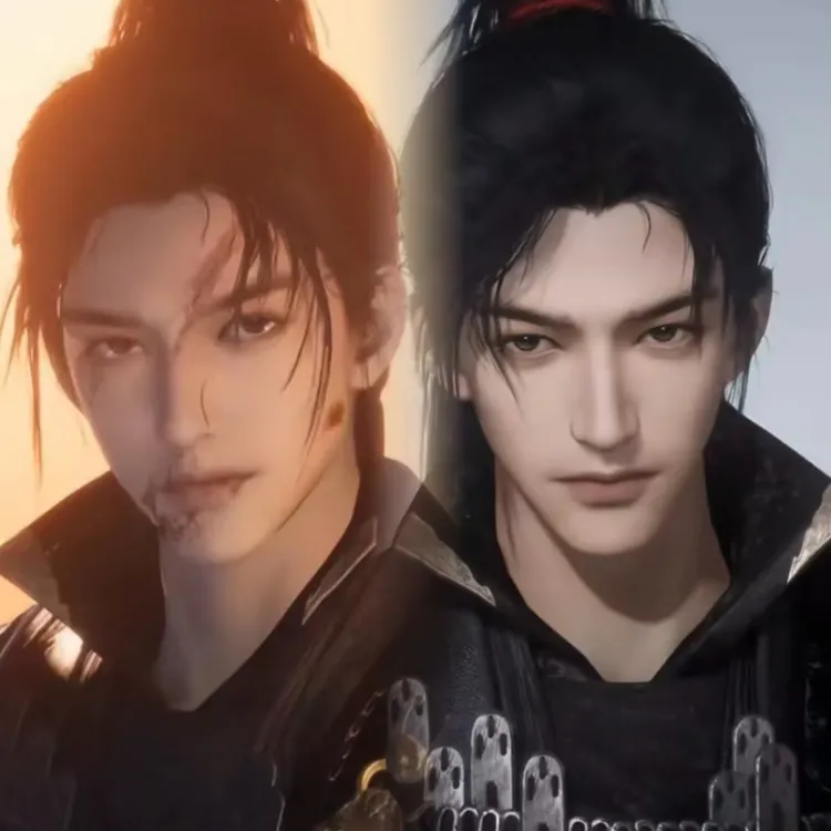 发3 中渡桥PV官模2.0 lng Ing 燕云十六声捏脸男设计含导入教程