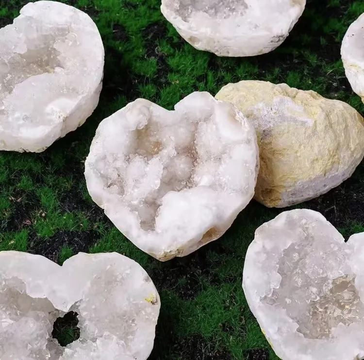 摩洛哥晶洞水晶创意桌面摆件小摆件居家摆件