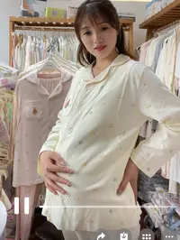 07春秋纯棉孕妇睡衣产后哺乳月子服喂奶家居服套装女宽松长袖大码