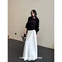 爱唯依（F）-大裙摆设计！莫代尔A摆半身裙 （TM11967-1#）TM
