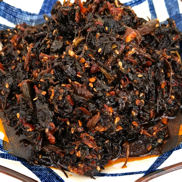 紫苏酱崇阳县沙坪镇昊师傅开胃下饭