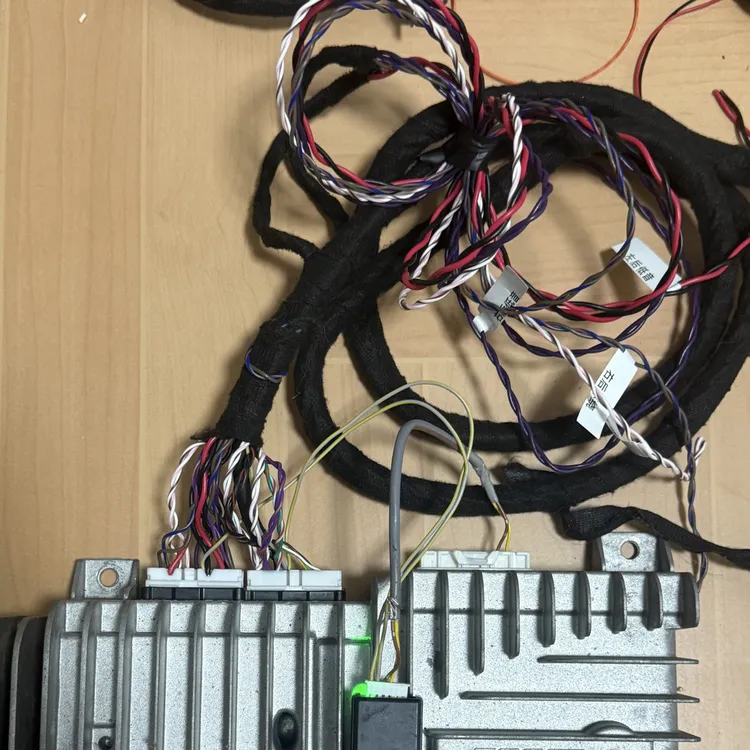 耐高温汽车线束定制专用功放无损线，任何不带功放车型均可定制。