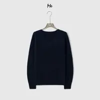 ME【无缝一体系列V领雪绒衫】阿拉善山羊绒混纺拉毛毛衣MESA2005