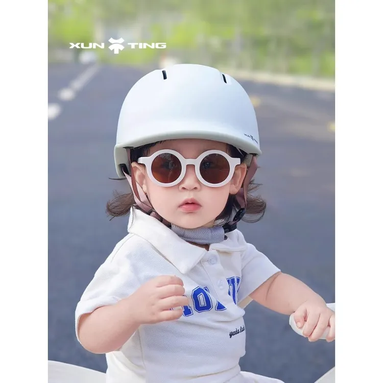 【乐乐喵麻麻】日系儿童夏季骑行自行车头盔滑板车头盔儿童安全帽