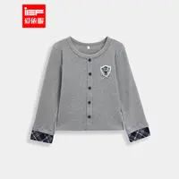 MINIIEF【爱依服童装】2025秋季新款美式时尚洋气女童针织上衣