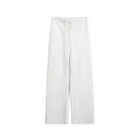 KONITIHA 情侣显瘦美式抽绳休闲裤百搭直筒宽松垂感卫裤子 AKZ077