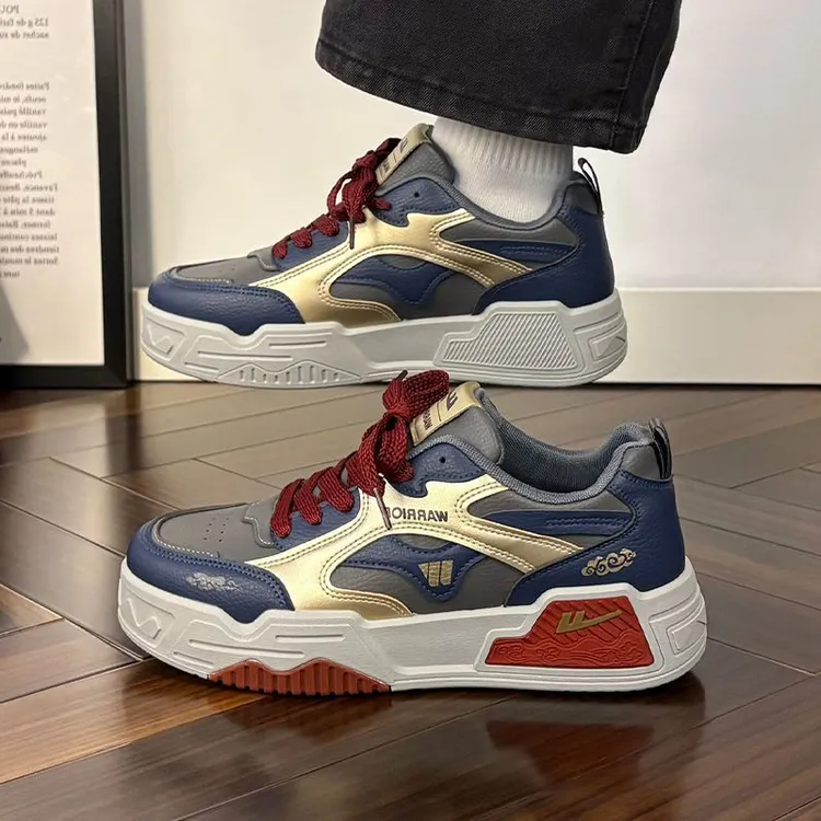 回力男鞋春季新款国潮百搭学生运动休闲鞋男士厚底增高板鞋子男款