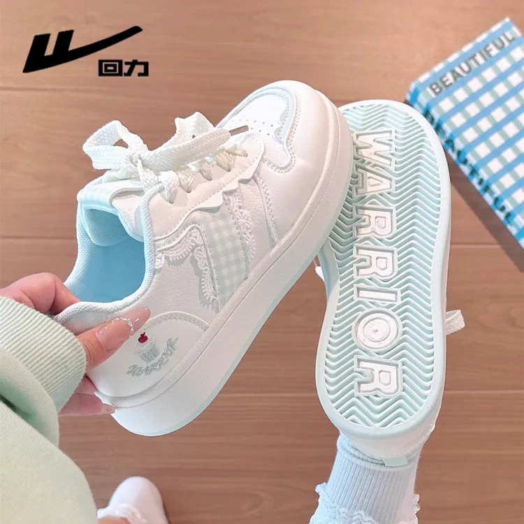 回力女鞋厚底小白鞋女2026秋季新款百搭ins潮小众学生休闲板鞋女