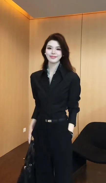 【欢沁婉月】高级感时尚气质百搭显瘦加厚长袖衬衫ZKK1221款