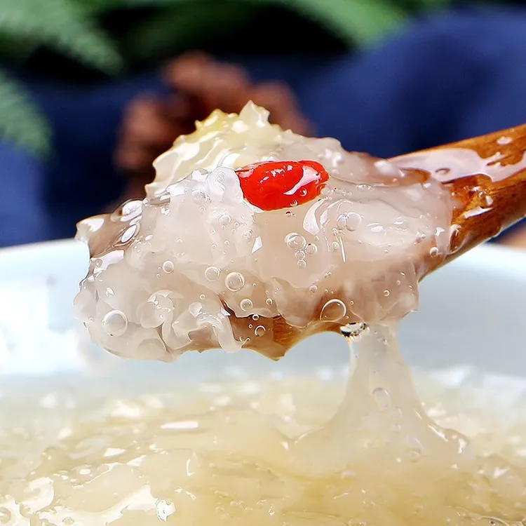 古田银耳干货净重新货软糯多胶大朵银耳雪耳整朵莲子银耳羹白木耳