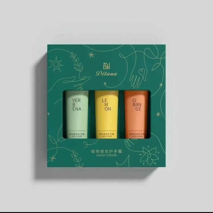 帝拉娜DILANA植物香氛护手霜三件套