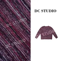 DC STUDIO【押韵】2025冬季新款百搭花纹复古高档慵懒保暖毛衣