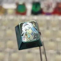 流萤 钛合金键帽1U R4高度冰晶