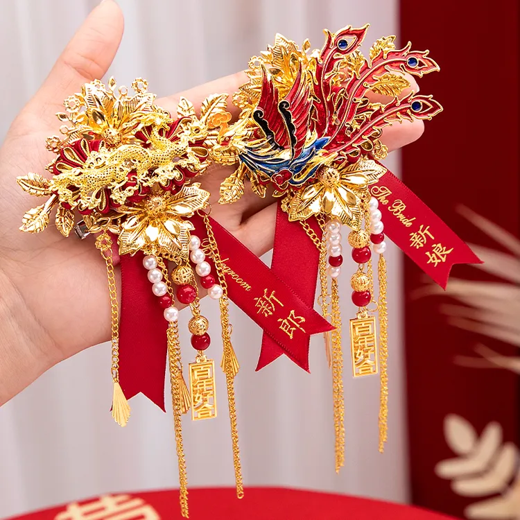 结婚胸花家人全套新郎新娘父母襟花伴郎伴娘婚礼胸针别花备婚用品