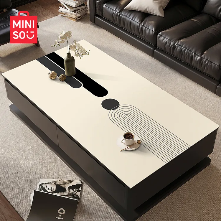 名创优品高级感茶几垫2025新款桌垫防水又防油免洗桌布桌面保护垫