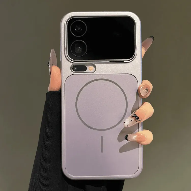 秒变17适用小米17ProMax手机壳高级细圈磁吸15磨砂肤感小米17pro