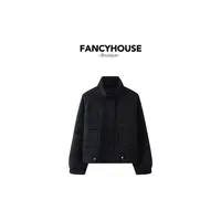 FANCY【玄羡】秋冬季新款设计师棉服时尚高级百搭F8221