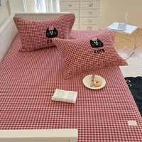 【幻蝶】 ins风 简约双面全棉水洗棉毛巾绣床盖