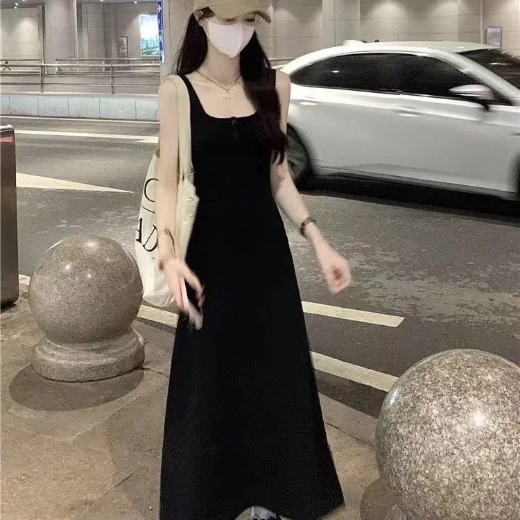 吊带裙子女连衣裙