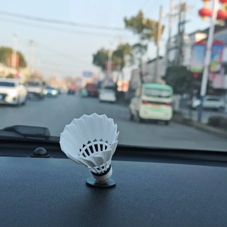 【可旋转】 羽毛球车载摆件羽毛球球星周边车载香片挂件挂饰羽毛球 