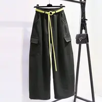 【海南珍珍】新品韩版百搭工装裤 6826