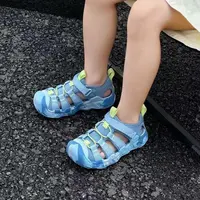 儿童全码段户外速干防撞包头软底魔术贴运动沙滩凉鞋X1355