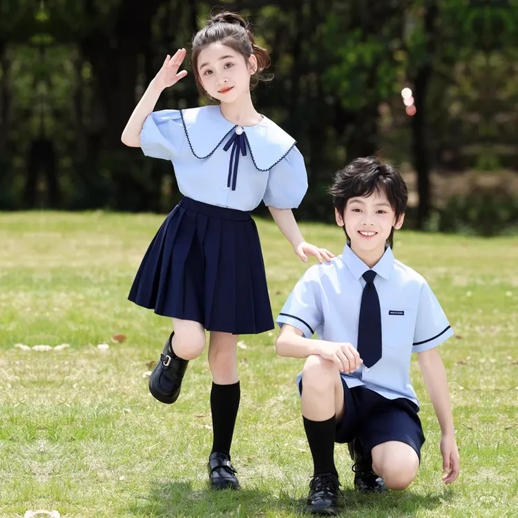 六一儿童演出服夏季幼儿园毕业照班服小学生朗诵合唱比赛表演服装