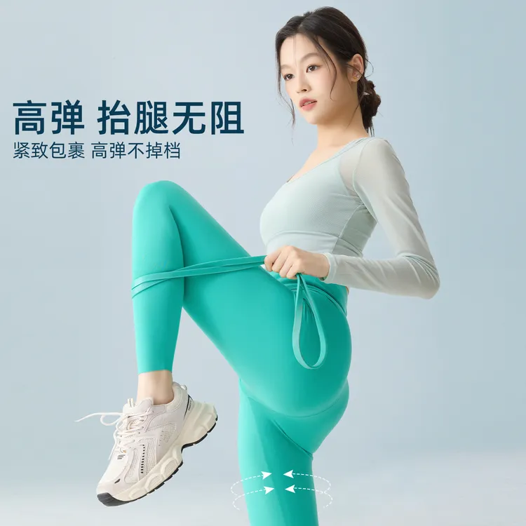 运动瑜伽紧身高弹不掉档高腰打底外穿提臀紧致修身跨境女款2025夏