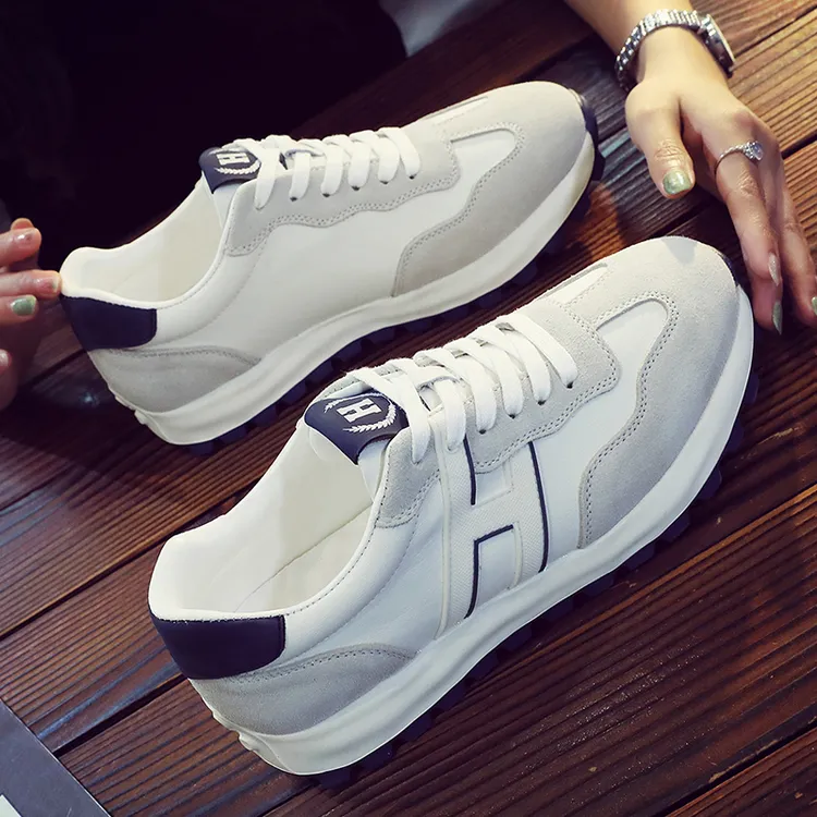 复古阿甘鞋2025新款秋季真皮磨砂牛皮休闲运动板鞋男透气轻便男鞋