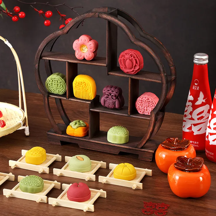 结婚中式婚礼甜品台展示架婚庆糕点摆台架子婚宴甜品台装饰摆件