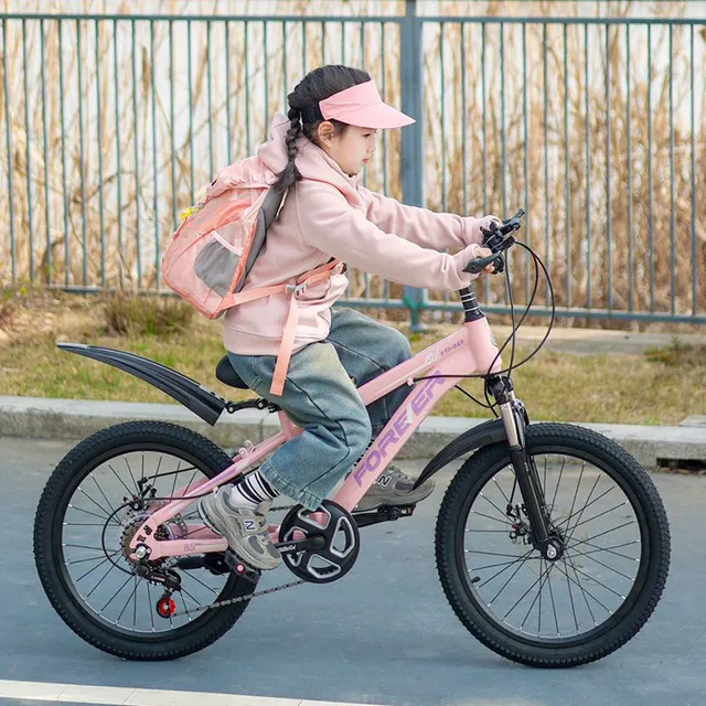 专为18- 20-22寸中小学生设计的儿童自行车变速盘式制动器减