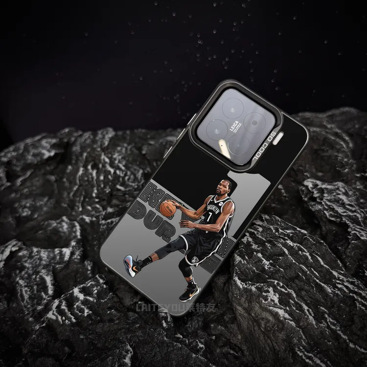 创意篮球球星主题适用苹果16小米15华为P80个性防摔超薄手机壳