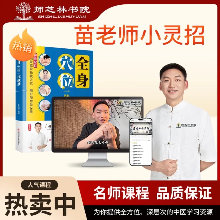 【苗太傅苗家点穴】 苗老师小灵招简单易操作视频课D2