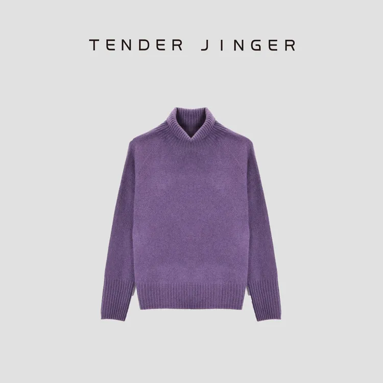 Tender Jinger|线下专供 无缝净版休闲羊毛套头针织衫T54MII50180