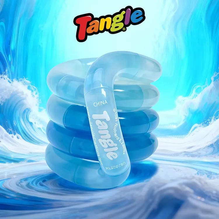 官方正版Tangle扭扭乐雾海温变幻石系列ADHD专注力训练解压小玩具