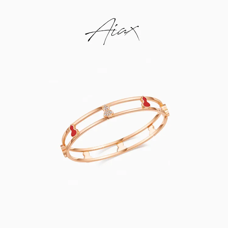 AIAX 秋上新【红葫芦】经典百搭高级氛围感小饰品手镯TSS7909