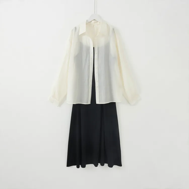 几里与麻 百搭设计感时尚套装 衣长104 胸围120 2032346