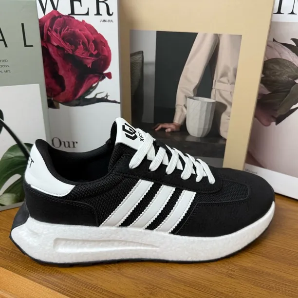 秋季新款A069情侣款透气舒适网面时尚潮鞋百搭减震慢跑鞋