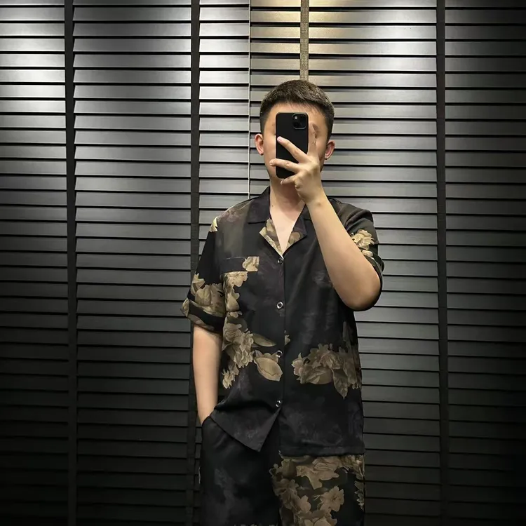 【轻奢】男士可外穿家具服睡衣套装