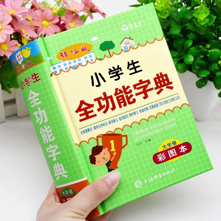 彩图大本正版小学生全功能字典人教版儿童语文多功能词典新华字典
