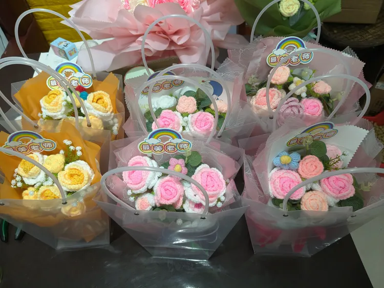 创意手工  教师节花束