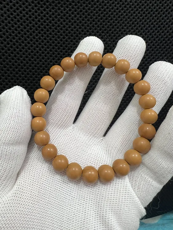 老铁<臻品正圆>猴头核桃雕刻正圆光珠精工全品手串小馒头原皮原色