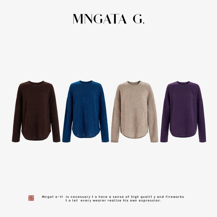 MNGATA G.宫小妍【绵羊毛·稻城亚丁】秋冬新中式中国风上衣5080165