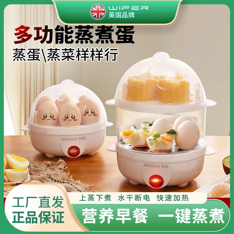 家用煮蛋器蒸蛋器早餐神器防干烧小型蒸蛋机