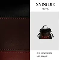 XYINGJIE· 原创设计 真皮高定手提单肩斜挎包BV250419-6-西班牙