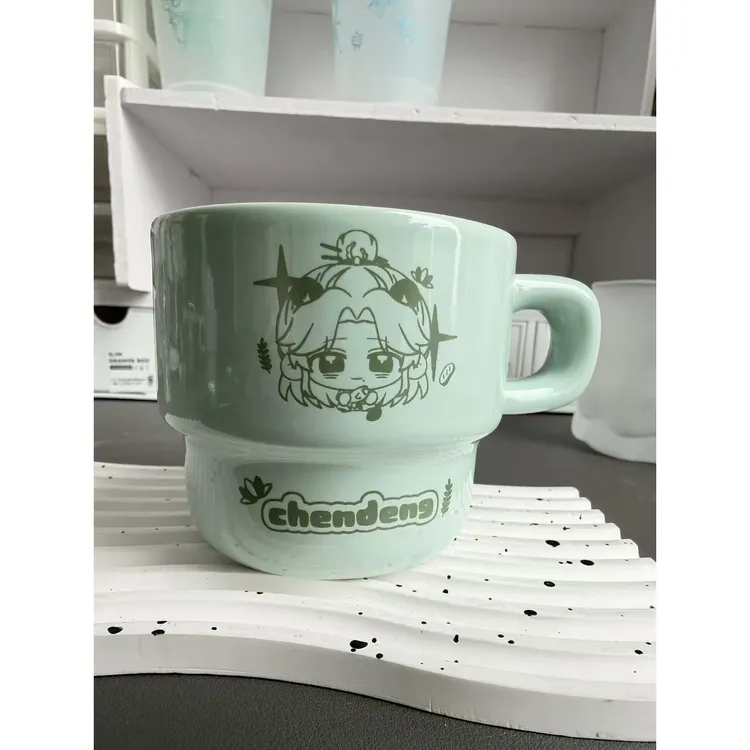 代号鸢密探高温陶瓷叠叠杯叠叠杯日常家用谷美实用谷