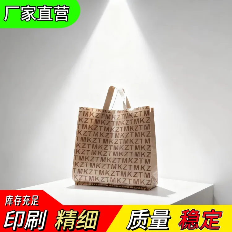 服装店袋子定制印logo女装店手提袋礼品袋包装袋塑料袋定做购物袋